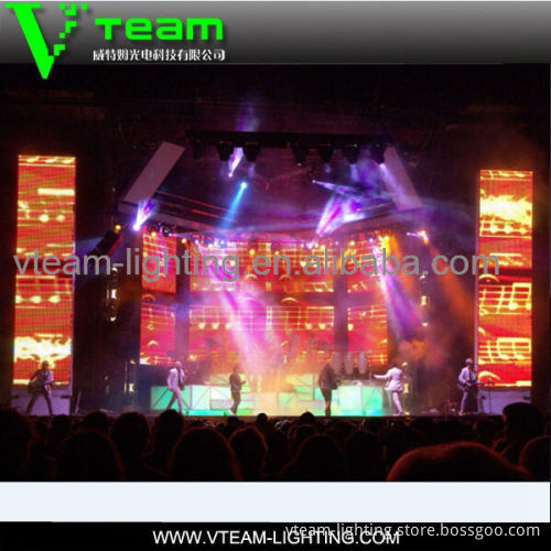 2015 Flexible led curtain led video wall LED pannel disco ceilling lighting
